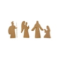 thumbnail image 2 of Empty Tomb Easter Scene and Cross Decoration, 4pcs Wooden Easter Resurrection Scene Cross Jesus Tomb Tray Set, Tabletop Christian Gifts Jesus Nativity Scene Decor for Religious Home Office, 2 of 8