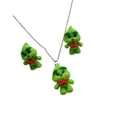 thumbnail image 4 of Collar y aretes de Grinch, 4 of 5