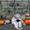 thumbnail image 3 of Crying Ghost With Voice Control Indoor/outdoor Halloween Decor Haunted House Vibrate Cover Face, 3 of 5