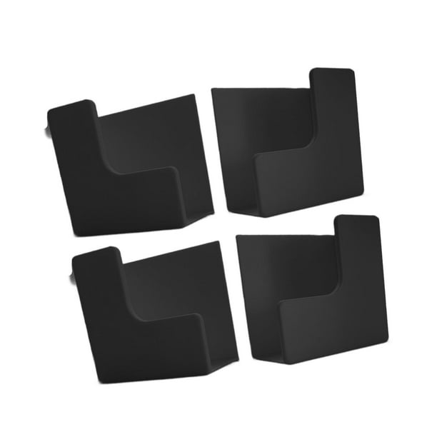 Soporte para báscula de pared, organizador universal para báscula de pared Negro