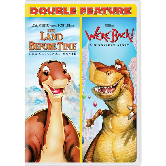 The Land Before Time/ We're Back! A Dinosaurs Story (DVD) (Walmart Exclusive), Universal Studios, Animation
