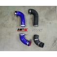 thumbnail image 3 of HPS Black Reinforced Silicone Intercooler Hose Kit for Mitsubishi 03-07 Lancer EVO 8 9 MR US-Spec, 3 of 4