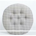 thumbnail image 4 of Cojín redondo Cojín para asiento de computadora Cojín de oficina Algodón Lino Mesa de comedor Cojín Silla Four Seasons Espesar Transpirable——40 * 45 cm ER, 4 of 5