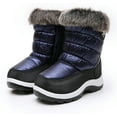 thumbnail image 5 of Apakowa Girls Insulated Warm Lined Winter Snow Boots Water Resistance (Toddler/Little Kid), 5 of 9
