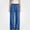 Blue, variant on HAOTAGS Girls Jeans (2-14 Years) Adjustable Waist Pleats Pocket Casual Sporty Work 100% Denim Pants Blue Size 5T