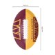 thumbnail image 3 of Pelota de fútbol americano NFL Washington Commanders de PVC 30 cm FOCO, 3 of 4