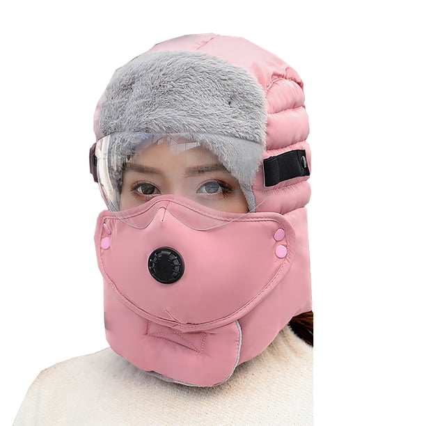 Gorros para hombre y mujer, para exteriores, para montar a caballo, cálidos, a prueba de viento, para esquiar en invierno, con protección para el cuello integrada, a prueba de viento, para exteriores,
