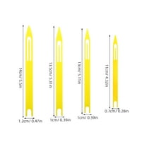 40pcs Netting Needle Shuttles for Fishing Net Repair Equipment Plastic Mending Needles