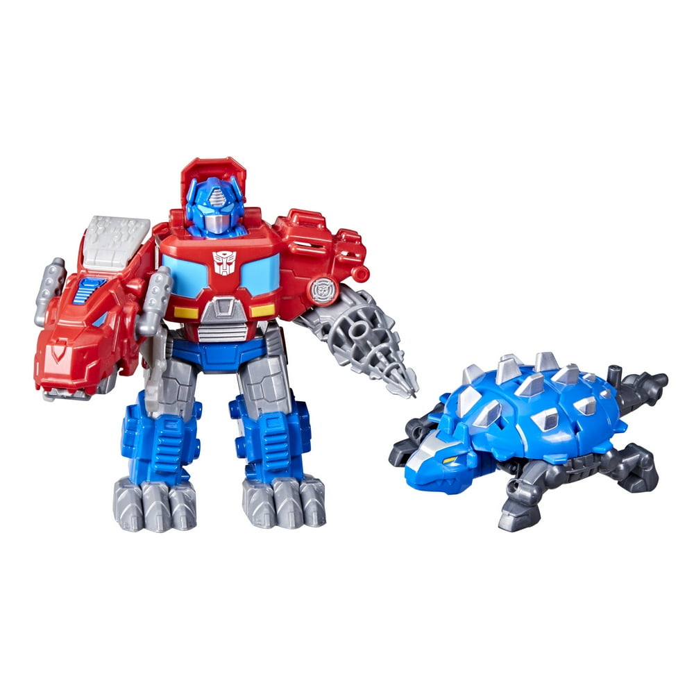 Transformers Dinobot Adventures Dinobot Defenders Optimus Prime 2Pack