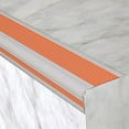 thumbnail image 2 of Homerr Self-adhesive Stair Edge Protectors Self-Adhesive Stair Edge Protector Non-Slip Waterproof Stair Edge Stripe Indoor Outdoor Stair PVC -slip Strip Stairs Anti-slip Strip, 2 of 8
