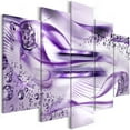 thumbnail image 2 of Tiptophomedecor Glamour Canvas Wall Art - Underwater Harp Violet 5 Piece - Stretched & Framed Ready To Hang Art, 2 of 5