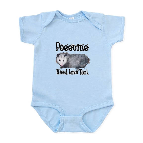 CafePress - Possums Need Love Infant Bodysuit - Baby Light Bodysuit, Size Newborn - 24 Months