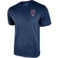thumbnail image 2 of Icon Sports Men's USL Soccer Club Graphic Print Logo Front Back Short Sleeve Cotton T-Shirt, 2 of 4