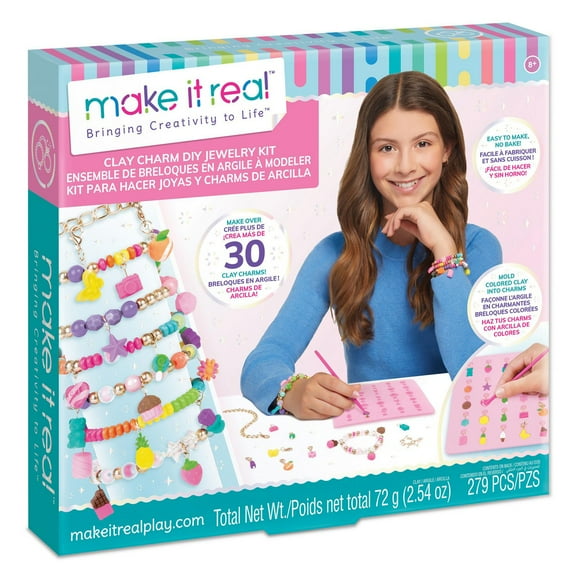 Make it Real Clay Charm Factory DIY Jewelry