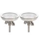 thumbnail image 1 of 2 Pcs Bimetallic Oven Thermometer Food Thermometer Kitchen Barbecue Thermometers, 1 of 3