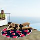 thumbnail image 3 of Manta de Playa a Prueba de Arena Toalla de Playa Circular de Fruta Tropical, Toalla de Fibra Ultrafina Súper Grande, Manta de Piscina Súper Absorbente Y de Secado Rápido, Toallas para Niños Y Adultos, 3 of 5