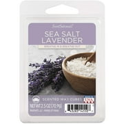 Sea Salt Lavender Scented Wax Melts, ScentSationals, 2.5 oz (1-Pack)