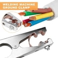 thumbnail image 4 of Ground Clamp, Welding Clamp, 1 Welding Earth Clamp, Made of Iron + Brass, Strong and Durable, Professional Welding Equipment, 4 of 4