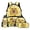 Capybara Sunflowers, variant on Yuyamidu Eagle Backpack for Kids 8-12 with Lunchbox American Flag School Book Bag for Boys 6-8 Lunch Box Pencil Case Water Bottle Sling Bag Primary School Bookbag and Lunch Bag Set of 4