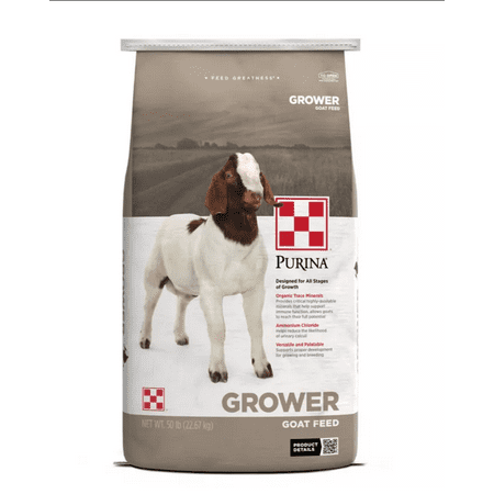 Goat Grower 16 DQ .0015 Medicated Goat Feed 50 lb
