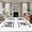 White, variant on Round Area Rugs Collection 3 Ft, Green Laundry Non-Slip Residential Carpet, Wash Dry Fold Repeat Minimalist Text Indoor Crawling Mats Doormat Runner Rugs Play Mat forBedroom