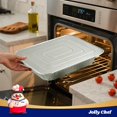 thumbnail image 4 of Sartenes de aluminio JOLLY CHEF, 33 x 26 cm, paquete de 25 con tapas, 4 of 9
