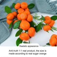 thumbnail image 5 of Artificial orange, miniature orange, faux orange for home, kitchen, and festival decoration, 5 of 5