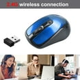 thumbnail image 5 of Latrodar Wireless Blue-tooth Mouse Office Gaming Mouse 3 Button Enduring 00 DPI For Laptop PC Blue 6.4x4.8 Inch Home Tools, 5 of 5