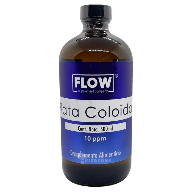 Plata Coloidal 10 ppm 500 ml FLOW