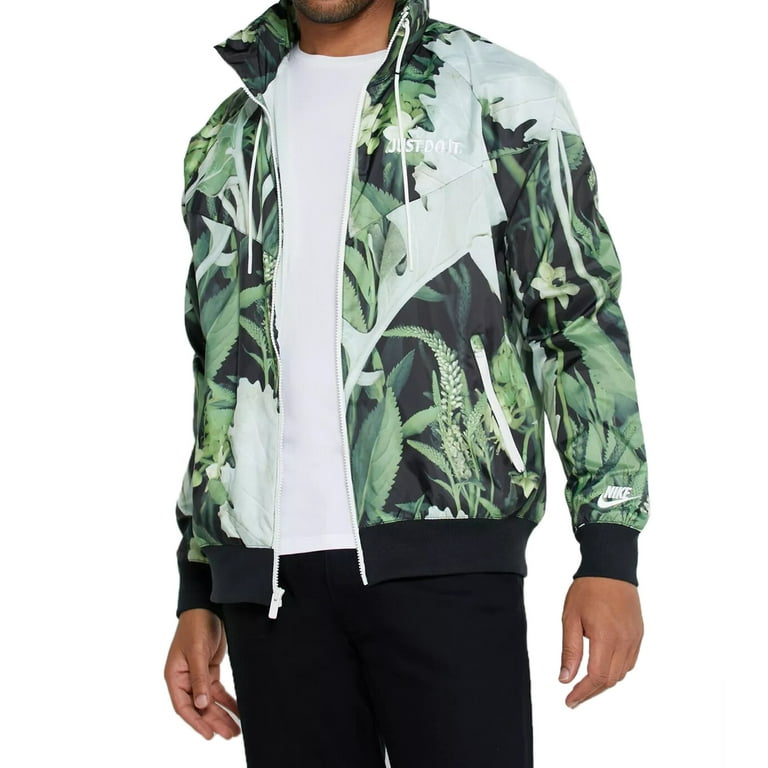 Nike mens floral jacket deals