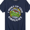 thumbnail image 3 of Sesame Street - Woke Up This Grouchy - Toddler and Youth Short Sleeve Graphic T-Shirt, 3 of 5