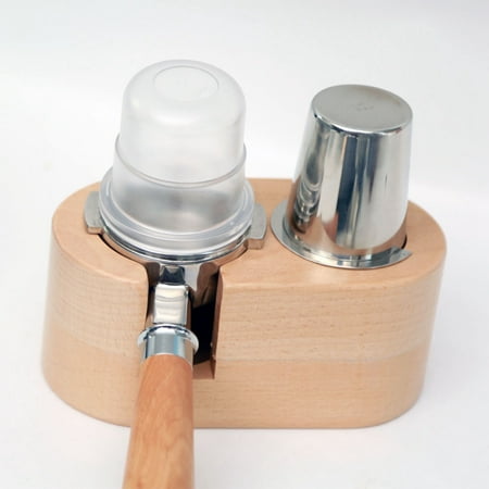 

58.4MM Dosing Ring Brewing Bowls Coffee Sniffing Mug Powder Feeder Tank Coffee Tamper Espresso Cafe Accessory Black