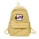 thumbnail image 1 of Mujeres Harajuku Mochila Moda Moda Estudiante Mochila Adolescente Bolsas (Amarillo), 1 of 9