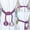 Purple, variant on Herrnalise 2 Pack Curtain Tiebacks Elegant Decorative Curtain Tie Backs Rope Curtain Holders for Drapes Window Treatment Holdbacks for Drapes or Curtains
