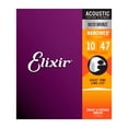 thumbnail image 1 of Juego de Cuerdas Acoustic ELIXIR optiweb 11002 dorado 10.79x12.06x1.27, 1 of 3