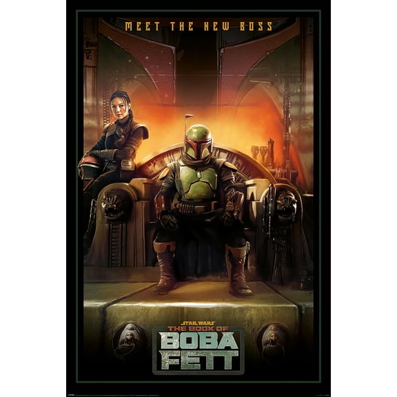 Star Wars: The Book Of Boba Fett - TV Poster (Meet The New Boss) (24" x 36")