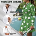 thumbnail image 5 of SEANATIVE Women Golf Dress Tennis Dress with Shorts Green Golf Ball S, 5 of 6