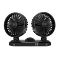 thumbnail image 3 of ZToonmas Fan Car Fan, 2 Speed 12V Circulator - 360 Degree Rotatable Auto Fan for Sedan Suv/Rv/Boat/Auto Vehicles, 3 of 9