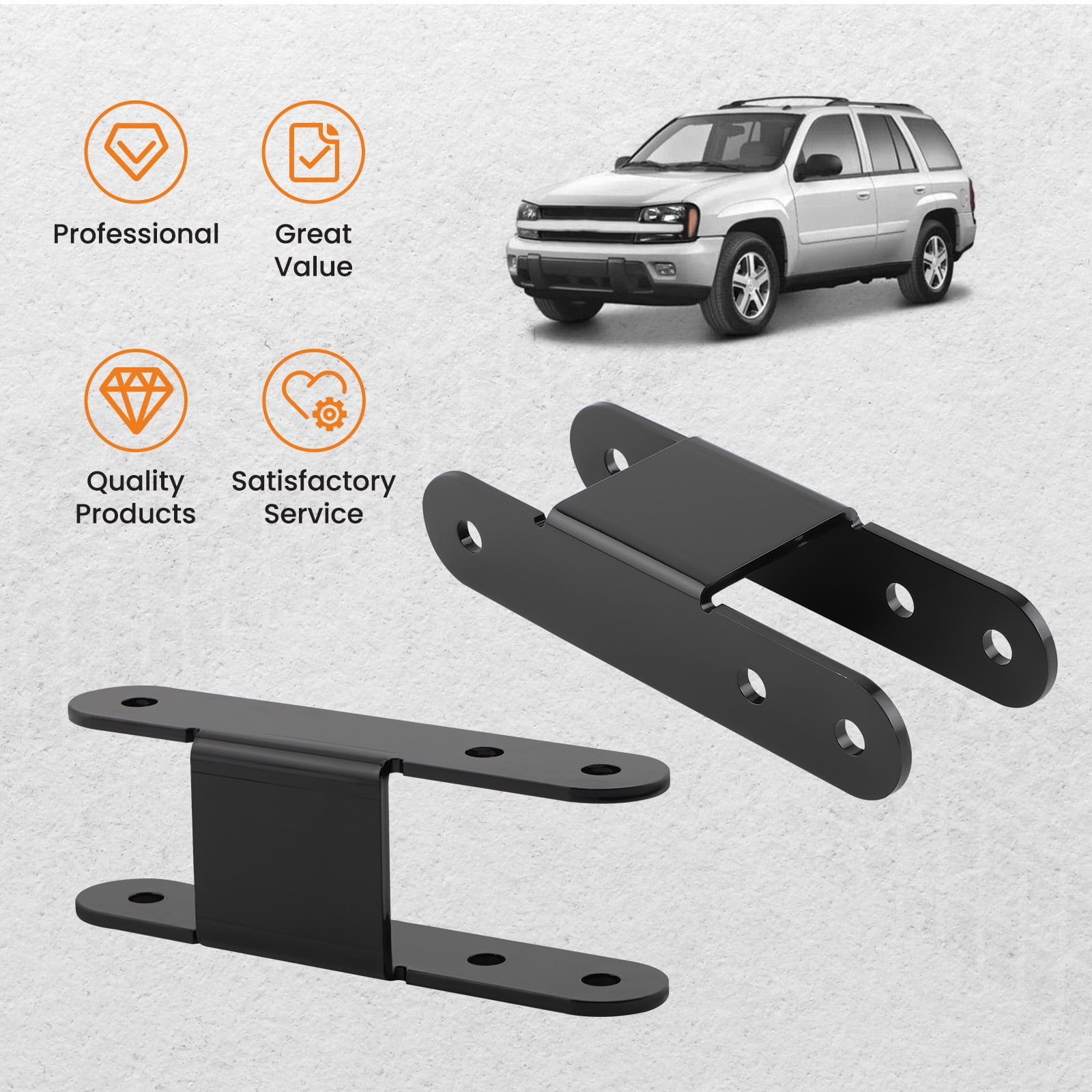 Maxpeedingrods Lift Level Kit Torsion Keys for Chevrolet S10 Extended Cab 1983-98