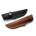 thumbnail image 5 of SIEYIO Knife Sheath Pouches Leathers Holsters Belt Pocket Straight Knife Holder, 5 of 10