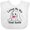AA-White, variant on Inktastic Loved by My Great Auntie Bunny Rabbit Boys or Girls Baby Bib