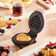 DASH Pink Heart Mini Waffle Maker