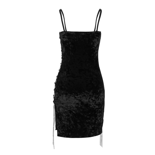 black tie bodycon christmas party dress SHEIN Black Elegant Bodycon Maxi Dresses Women's Slim Fit Off Shoulder Tie Waist Fishtail Metal Buckle Knitted Formal Evening Party Cocktail,M