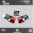 thumbnail image 3 of Kalair GFX Graphics Kit for Yamaha YZ250X (2016-2022) Ogcrew Series, 3 of 5