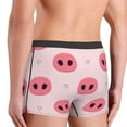 thumbnail image 5 of Disketp Pig Noses Men'S Boxer Briefs,Soft And Breathable Cotton Underwear With Comfortflex Waistband, 5 of 8