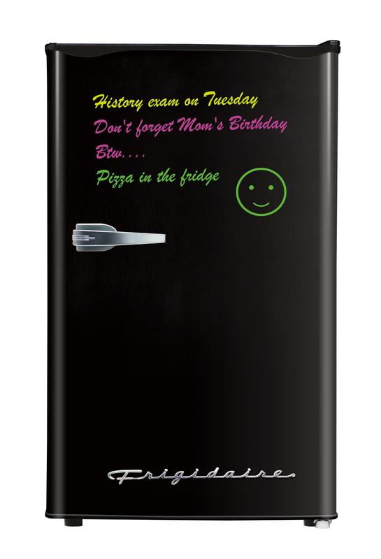 Galanz 2.7 Cu ft Single Door Mini Fridge with Freezer, Black