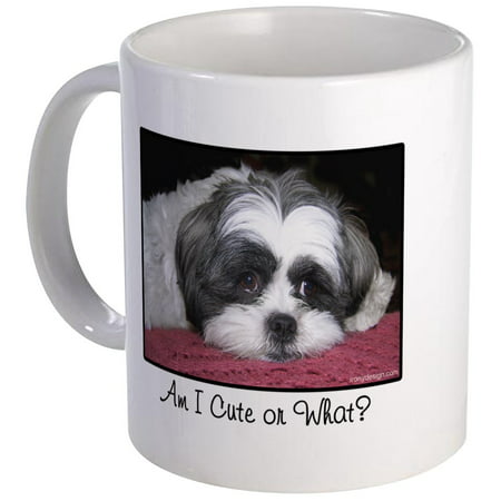 CafePress - Cute Shih Tzu Dog Mug - Unique Coffee Mug, Coffee Cup (Best Way To Groom A Shih Tzu)