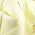 thumbnail image 5 of Pre-Owned Valentino Roman Studs Quilted 2021SS Calf Yellow Ladies Tote Bag (Good), 5 of 11