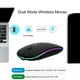 thumbnail image 4 of RatóN InaláMbrico Bluetooth 5.1 Recargable LED RatóN Silencioso USB ÓPtico ErgonóMico de Juego 2.4G InaláMbrico RetroiluminacióN, 4 of 7