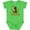 Apple Green, variant on Plaid 1st Thanksgiving Turkey Boys or Girls Baby Bodysuit